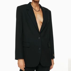 NWT Aritzia babaton agency blazer black size S